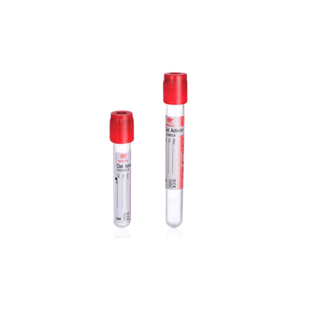 Tubo Tapa Roja 4 ml Con Activador