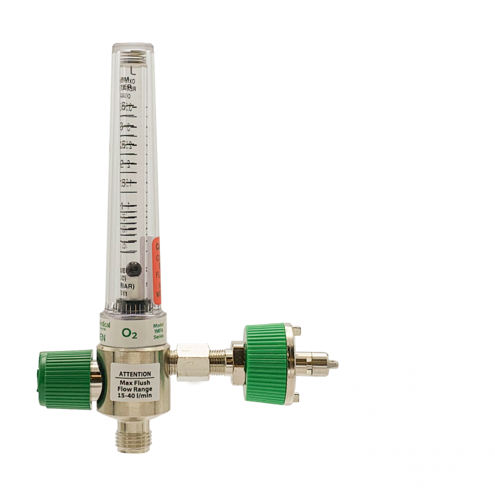Flujómetro de Oxígeno de 0 a 3,5 lpm