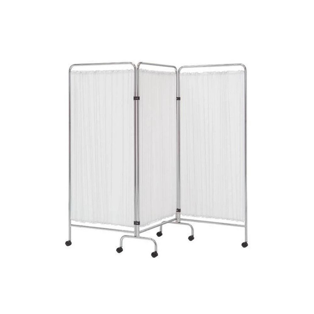 Biombo 3 Cuerpos AC/Esmaltado Rodable
