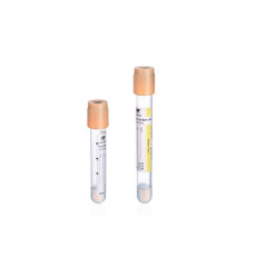 Tubo Tapa Amarilla Con Gel 4 ml / GOLDEN VAC