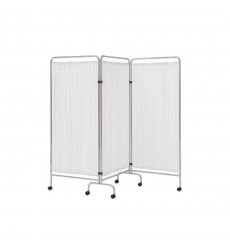 Biombo 3 Cuerpos AC/Esmaltado Rodable